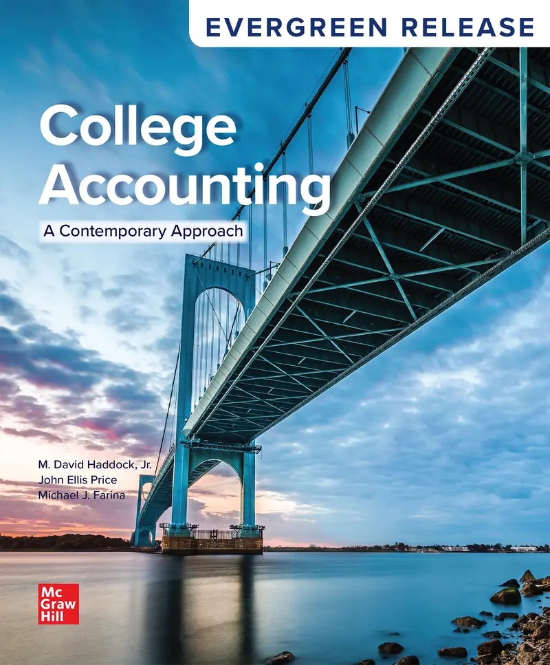 College Accounting (A Contemporary Approach) 2026 Release 1st Haddock Test Bank