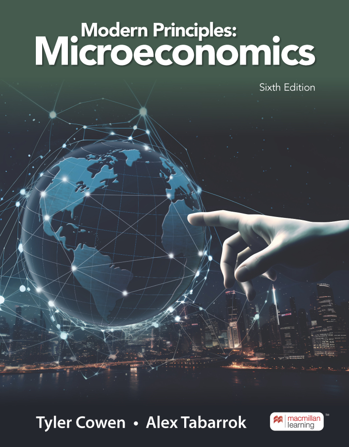 Modern Principles: Microeconomics 6th Cowen Test Bank