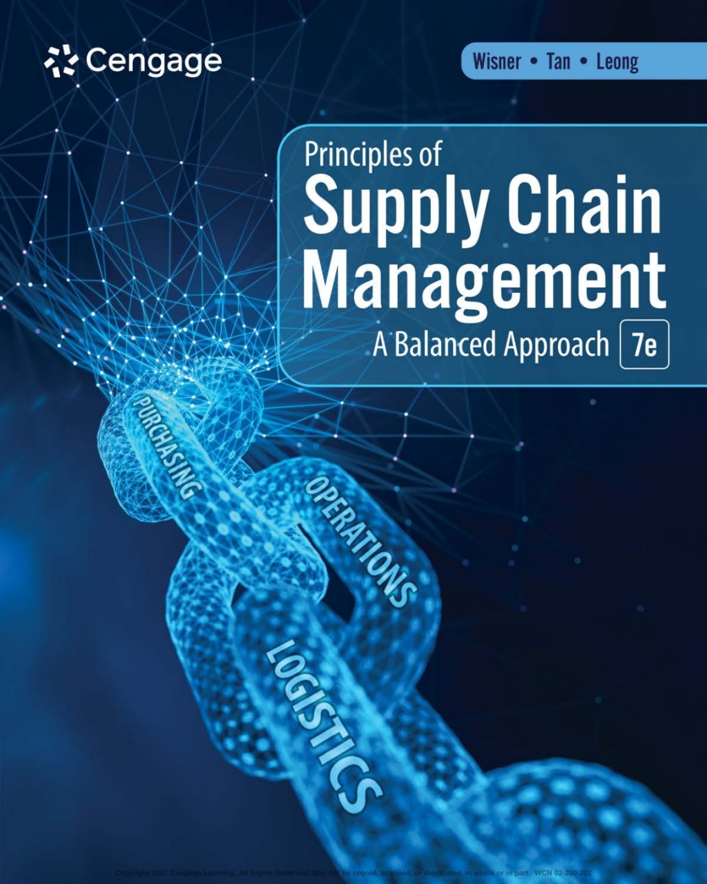 Principles of Supply Chain Management: A Balanced Approach 7th Wisner Test Bank